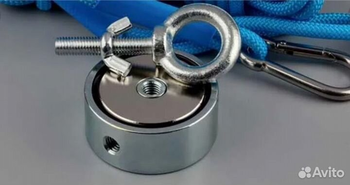 Мощный поисковый магнит неодимовый качество 100