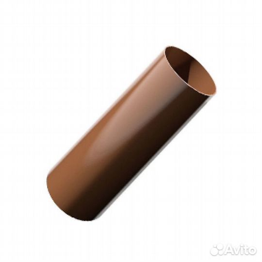 Труба водосточной системы verat 3м коричневый