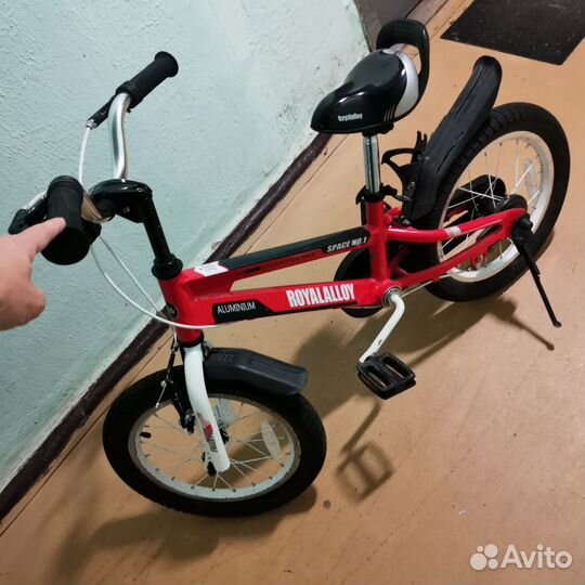 Велосипед 20 дюймов + маленькие колёсики 2