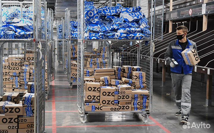 Доставка на склад ozon саларьево