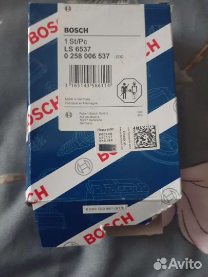 Лямбда зонд BOCh на ваз