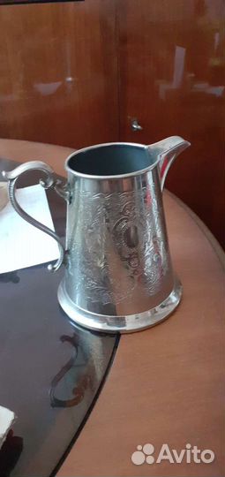 Кувшин молочник металл