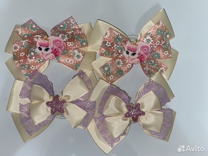 Набор резинок для волос ручной работы