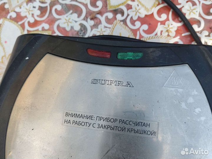 Вафельница сэндвичница гриль Supra wis-333