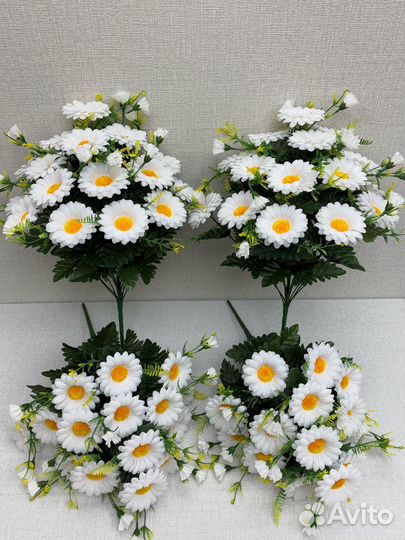 Искусственные цветы упаковка 20 штук