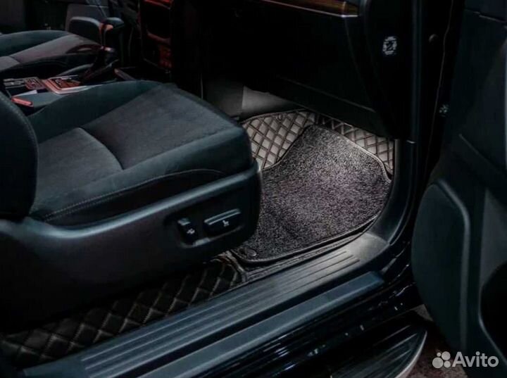 Коврик в багажник для Toyota prado