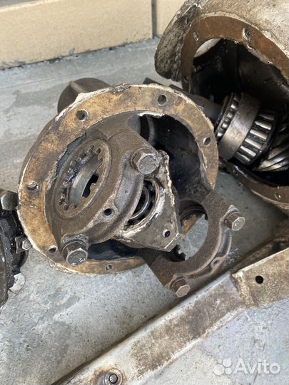 Редуктор задний и српм Ваз Нива 21214
