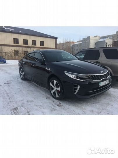 Дефлекторы окон на Kia Optima IV c 2015 хром