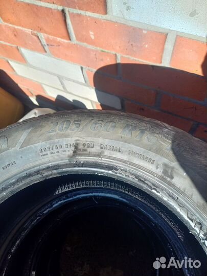 Шины 205 60 16 летние бу