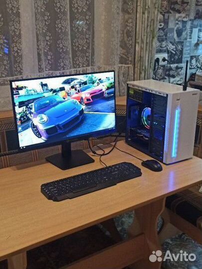 Игровой пк Intel + GTX 1660Super 6gb + 16Gb ddr4