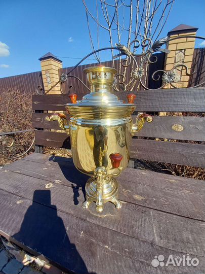 Самовар угольный 7 литров