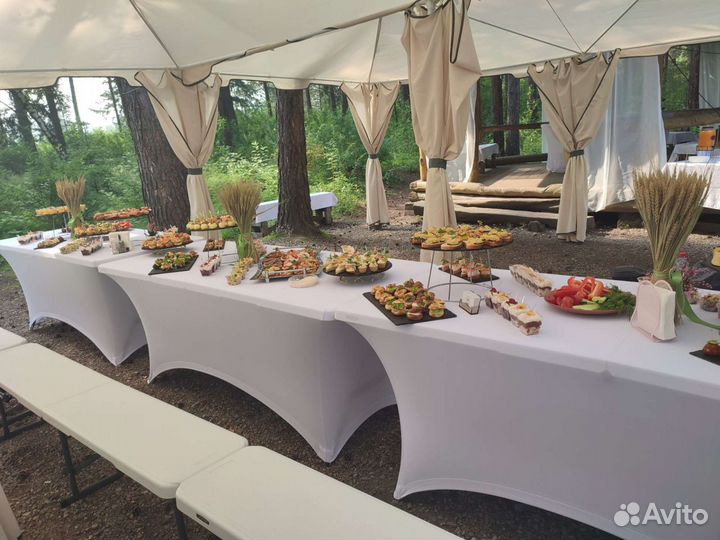 Фуршет, банкет. Аренда мебели, стульев, посуды