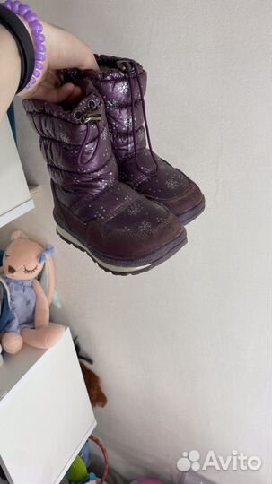 Зимние сапоги на девочку