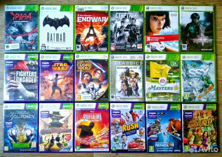 Игры на Xbox 360 лицензия