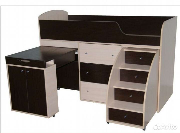 Детская кровать чердак