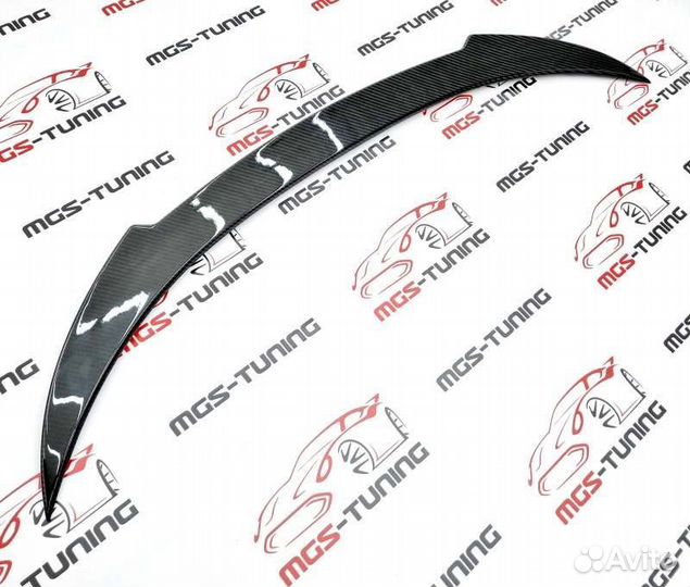 Спойлер на BMW 8 серия G14 V-style карбон