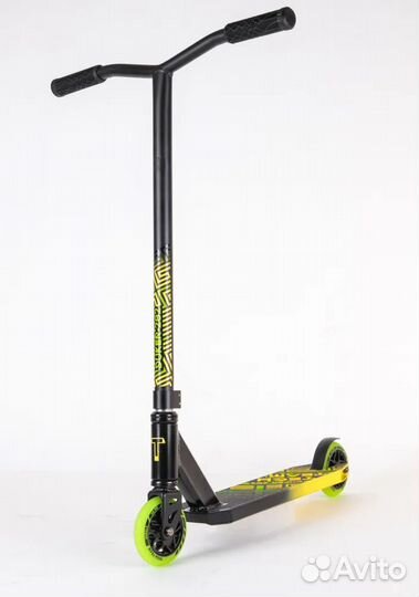 Трюковой самокат Tech Team DukeR 202 black/yellow