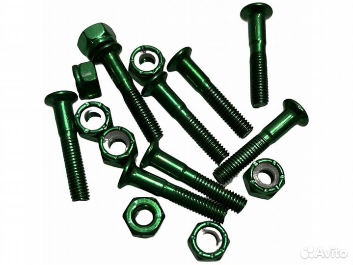 Болты (8шт) и гайки (8шт) для подвески доски 28мм
