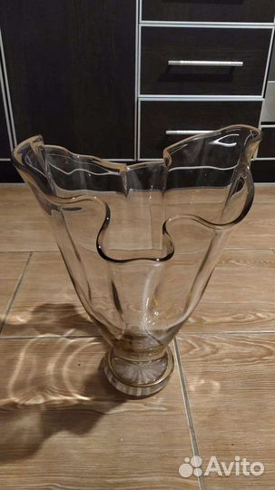 Ваза стекло эпохи СССР