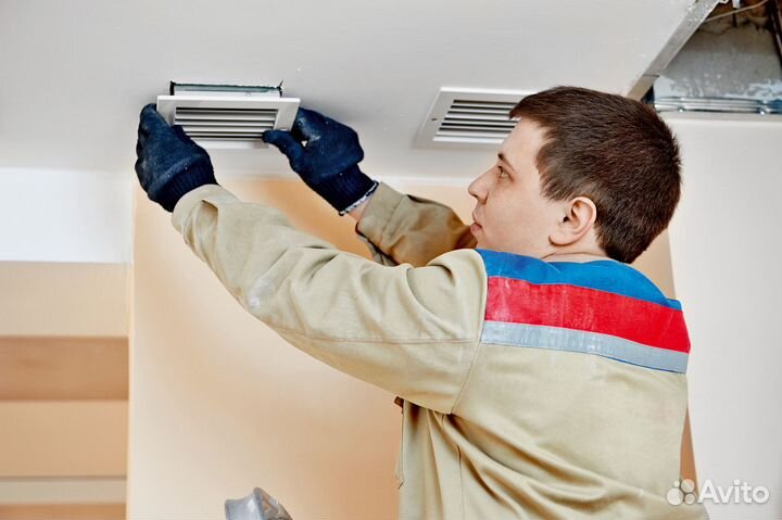 Сантехник Монтаж вентиляции