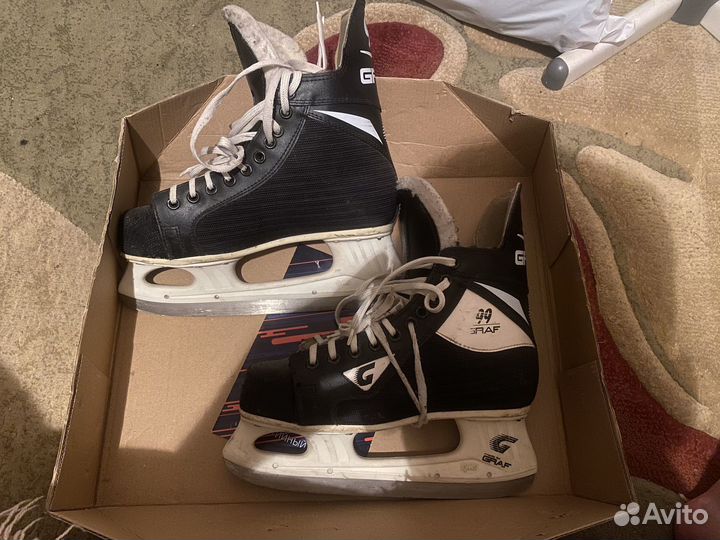 Коньки хоккейные graf