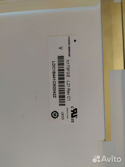 Матрица для ноутбука 17дюймов