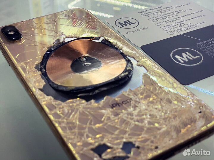 Замена задних стеклянных крышек корпуса iPhone