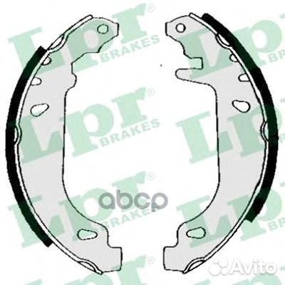 Колодки торм.бар.renault 11-21/clio/twingo 83-98