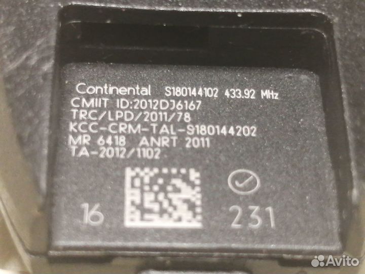 Nissan Smart Key Continental S180144102 433,92 MHz