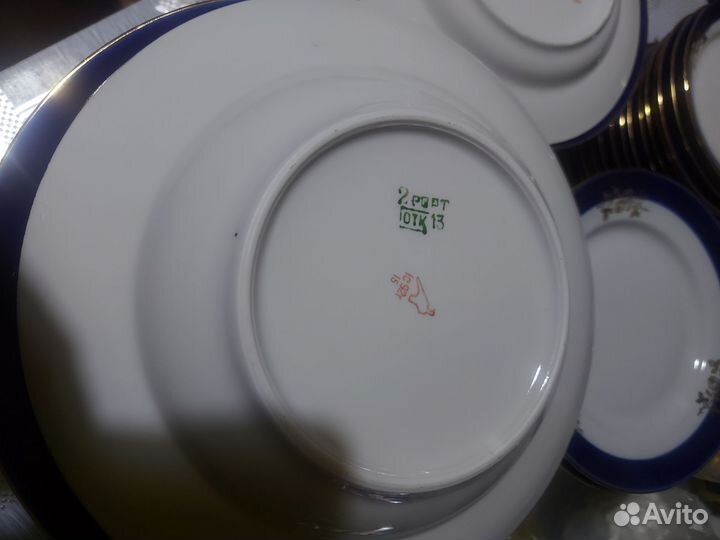 Тарелки Дулево,фарфор