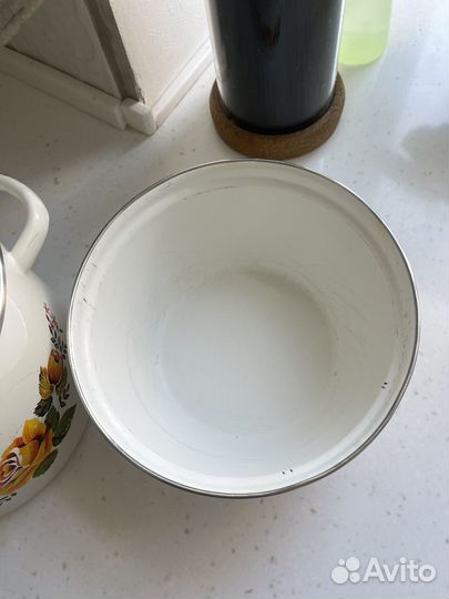 Набор Кастрюль эмалированные