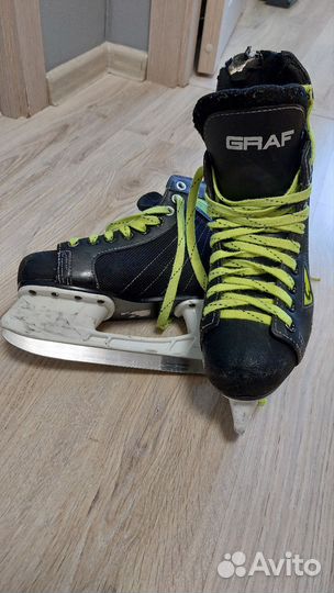 Коньки хоккейные Graf 35 размер