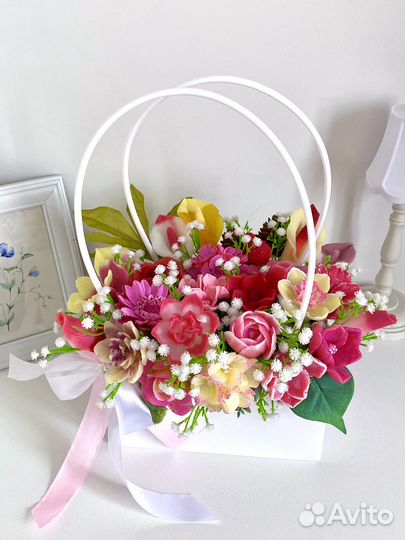 Букет из мыла