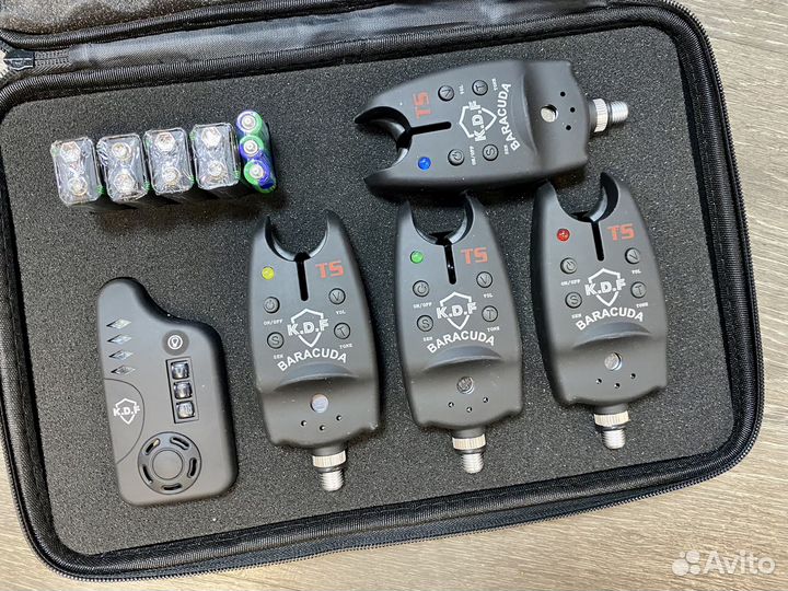 Набор электронных сигнализаторов поклевки KDF 4+1