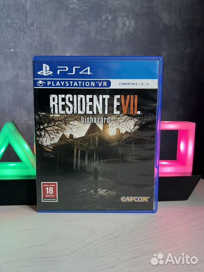 Resedent Evil Biohazard PS 4 Диск