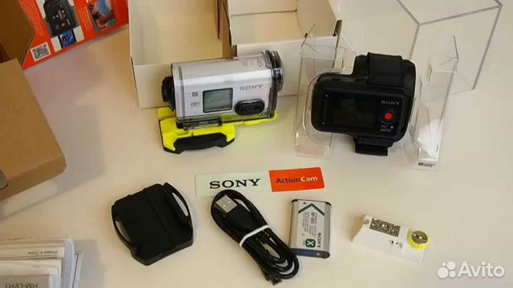 Action камера Sony HDR-AS100V