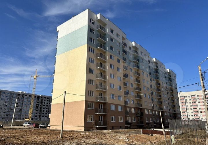 2-к. квартира, 54,4 м², 3/10 эт.