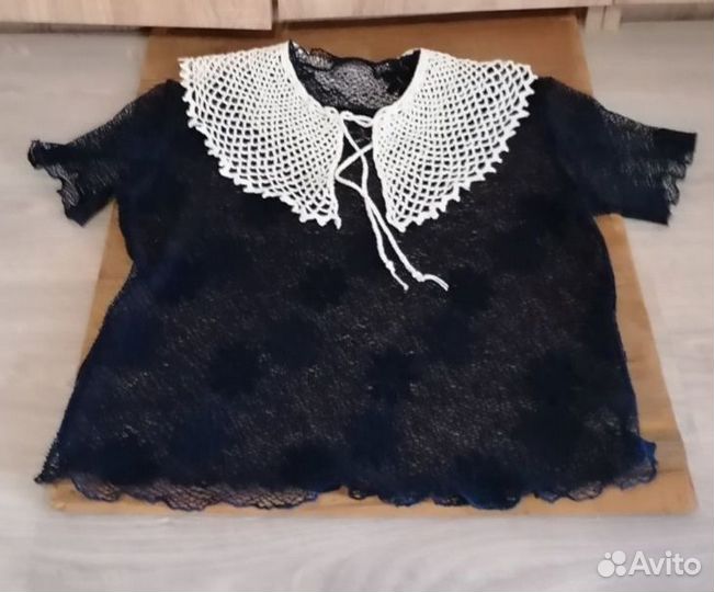 Вязаные воротнички