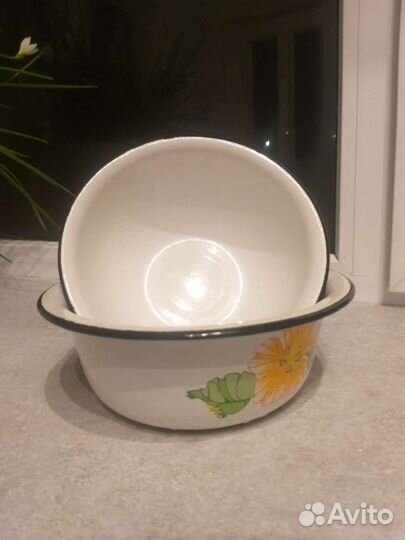 Миска эмалированная СССР