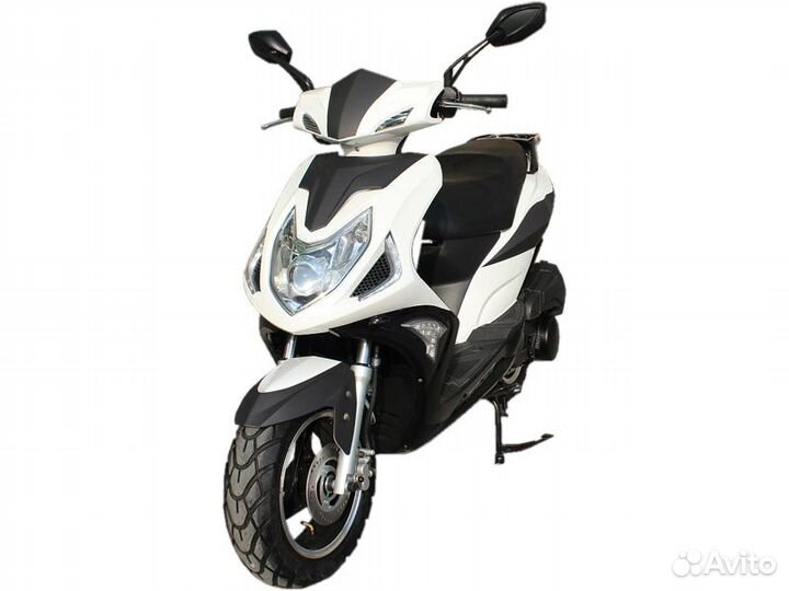 Мопед racer RC50QT-6F flame sport