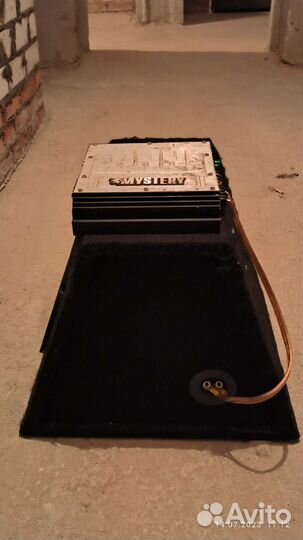 Сабвуфер и усилитель Mystery комплект