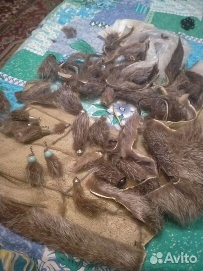 Натуральный мех для рукоделия