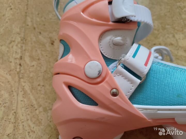 Коньки детские раздвижные 30 33 девочке
