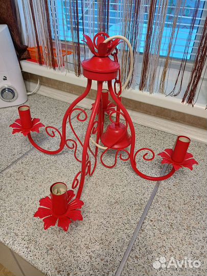 Люстра 4 рожка