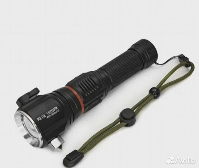 Фонарик металлический