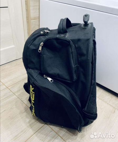 Хоккейный баул рюкзак на колесах fisher