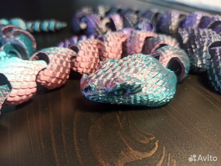 Игрушка сувенир змея