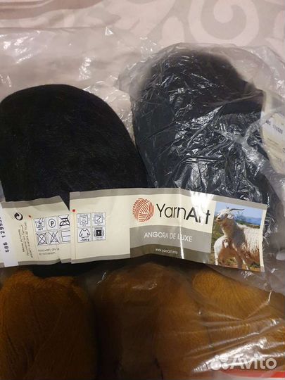 Пряжа мохер