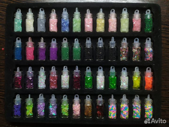 Набор блёсток, украшений