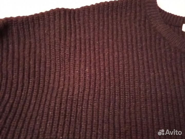 Джемперы свитеры вязаные черный бежевый XL 50